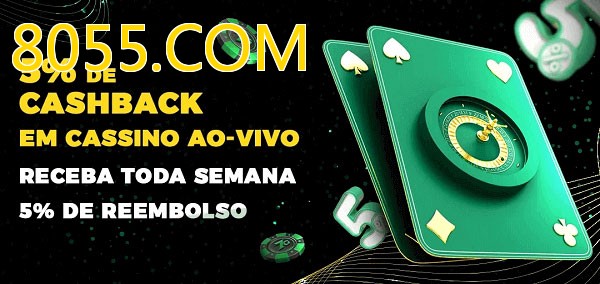 Promoções do cassino ao Vivo 8055.COM